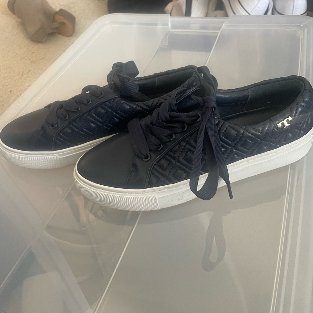 Tory Burch Navy Sneakers